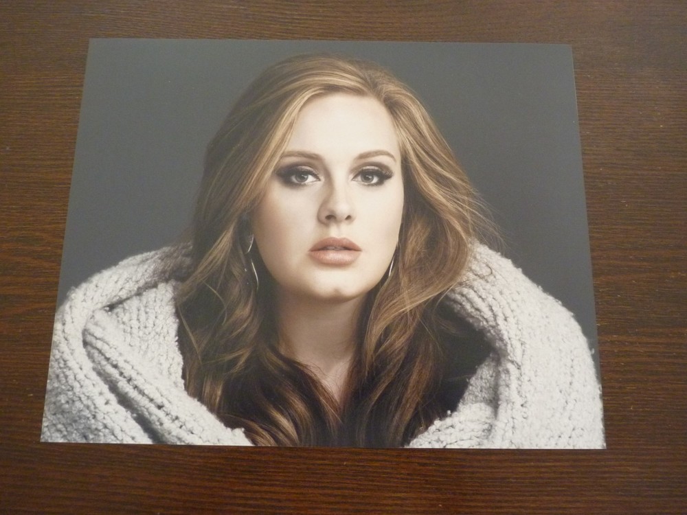 Adele Artist Singer Color 8x10 Photo