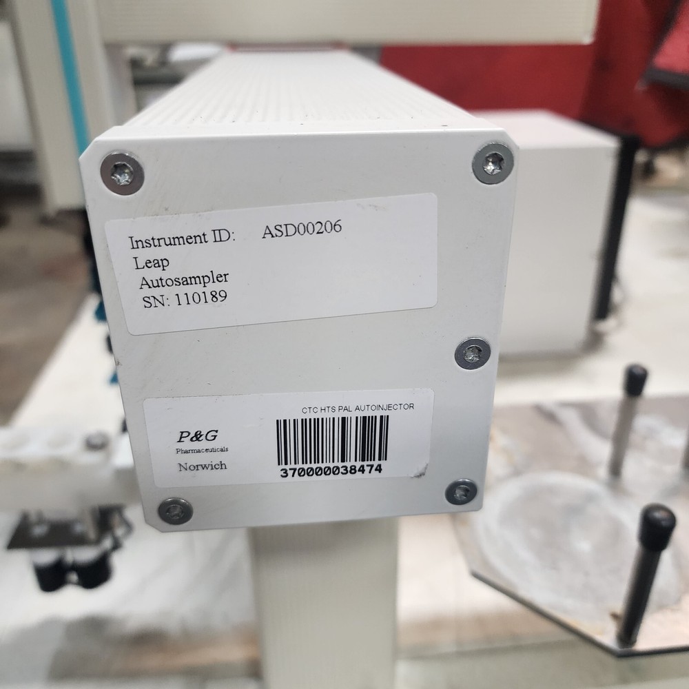CTC Analytics HTS PAL Autosampler Injector, Controller, Cooler, TLK33 Thermostat