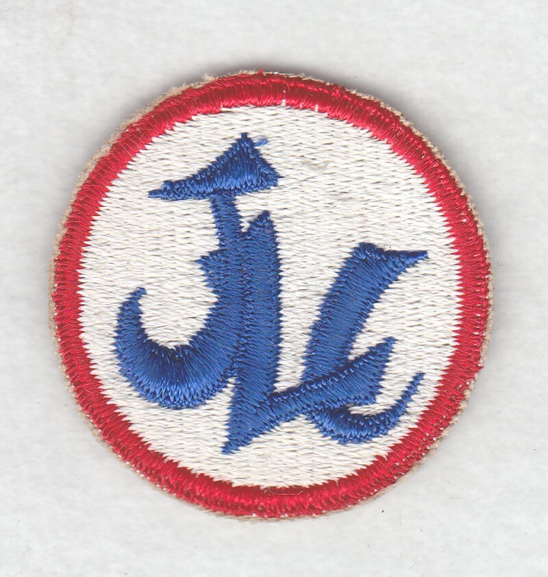 Army Patch: Japanese Logistical Command - cut edge