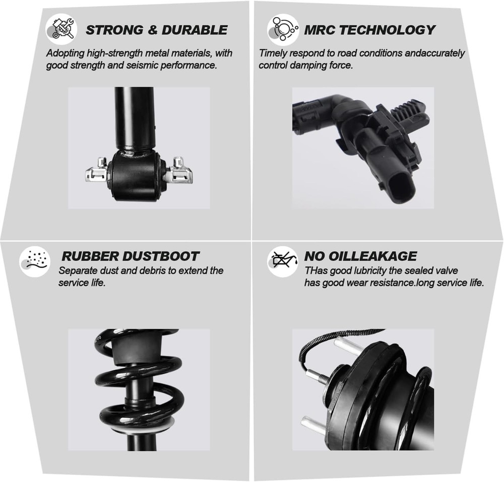 2PCS Front Shock Absorber Struts Assembly Magnetic Ride Control