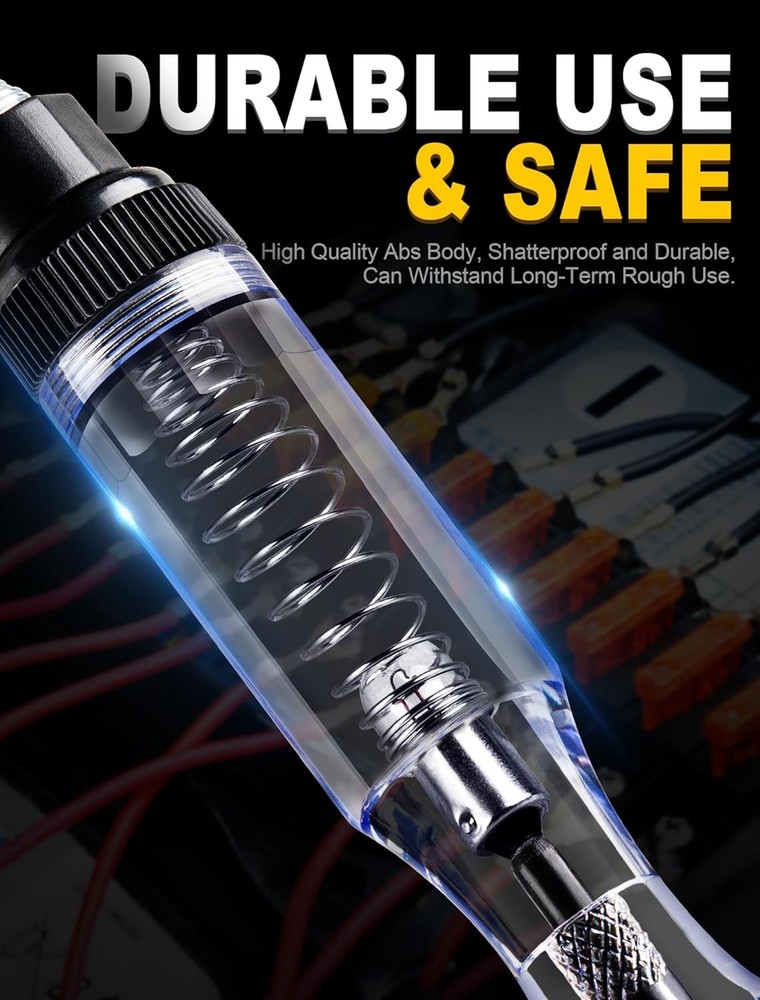 LED Voltage Tester for 6V-24V Circuits: Essential Tool for Vehicle Diagnostics
