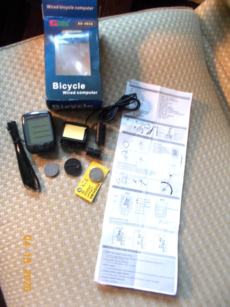 27 Function New Sunding Wired Bicycle Wired Computer SD-563A