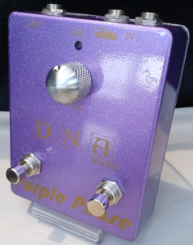 DNA Analogic Purple Phase Guitar Effects Pedal Phaser