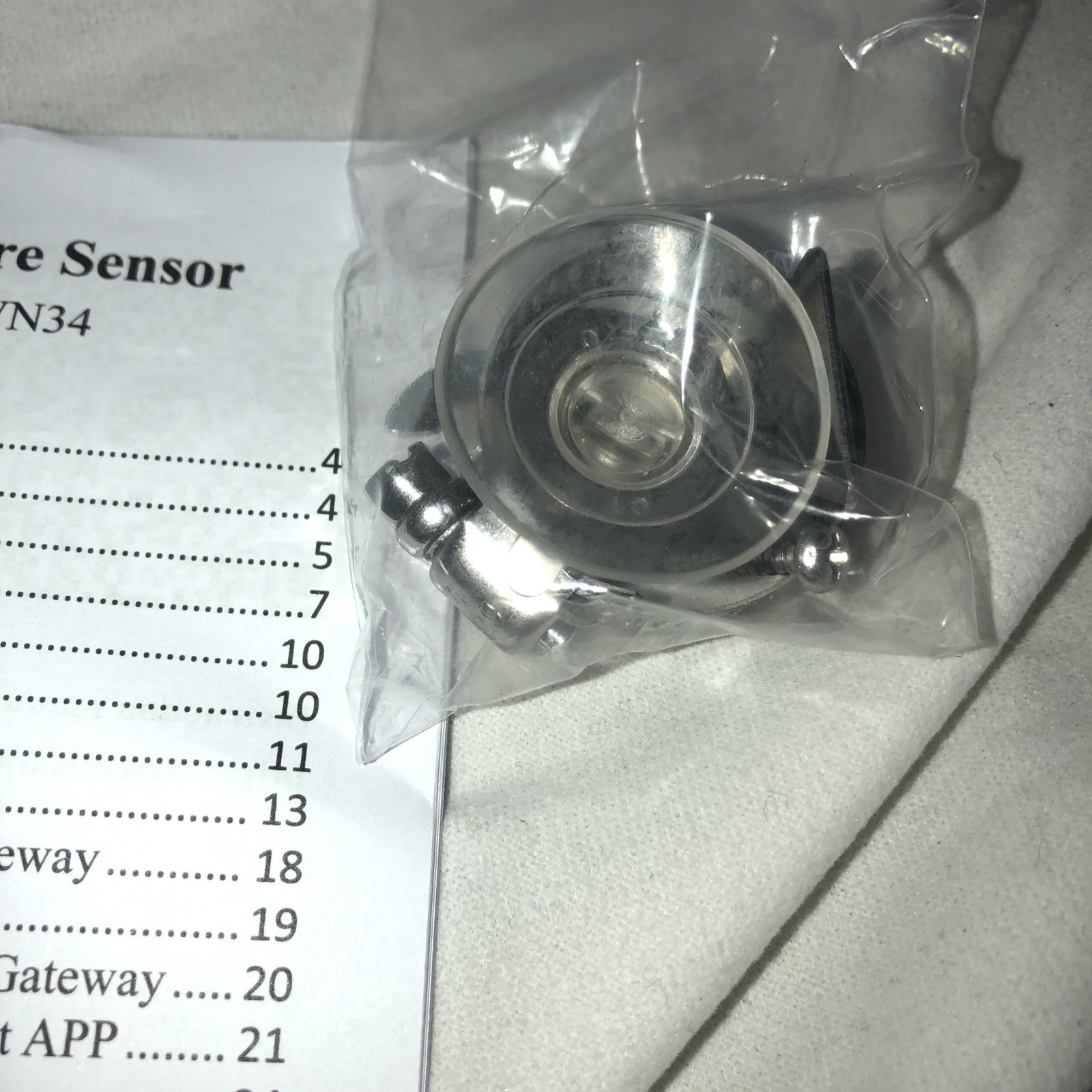 Digital Pool Thermometer with LCD Display, Waterproof Water Temperature Sensor