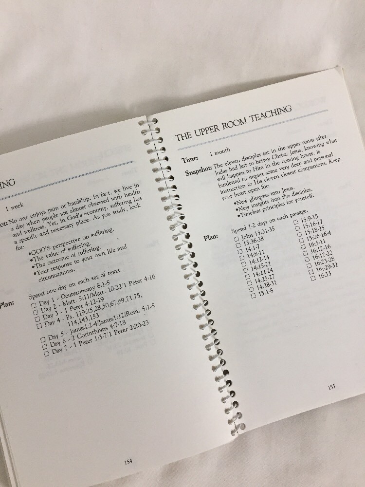 Personal Bible Study Journal, 1988[Spiral-bound]