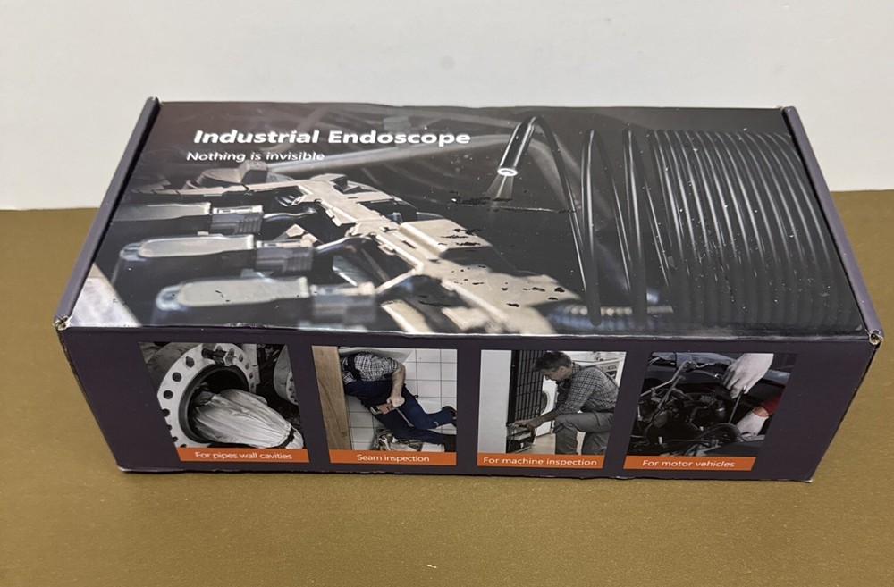 SKYBASIC Endoscope Camera with Light, 4.3'' LCD Screen HD Digital Handheld