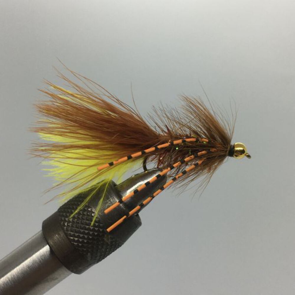One Dozen (12) - TH Rubber Legged Bugger - Streamer