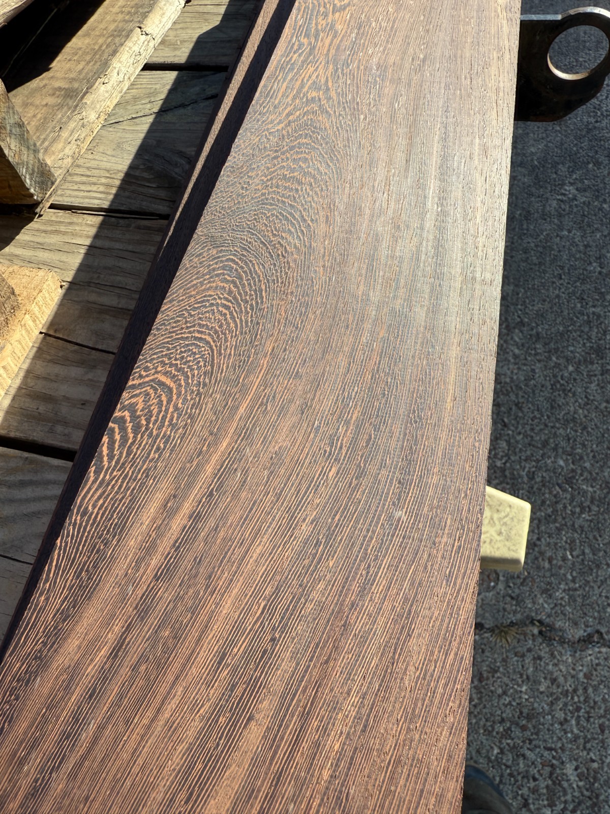 Wenge Exotic African Hardwood - 2 PIECES - 36" length S2S Kiln Dried