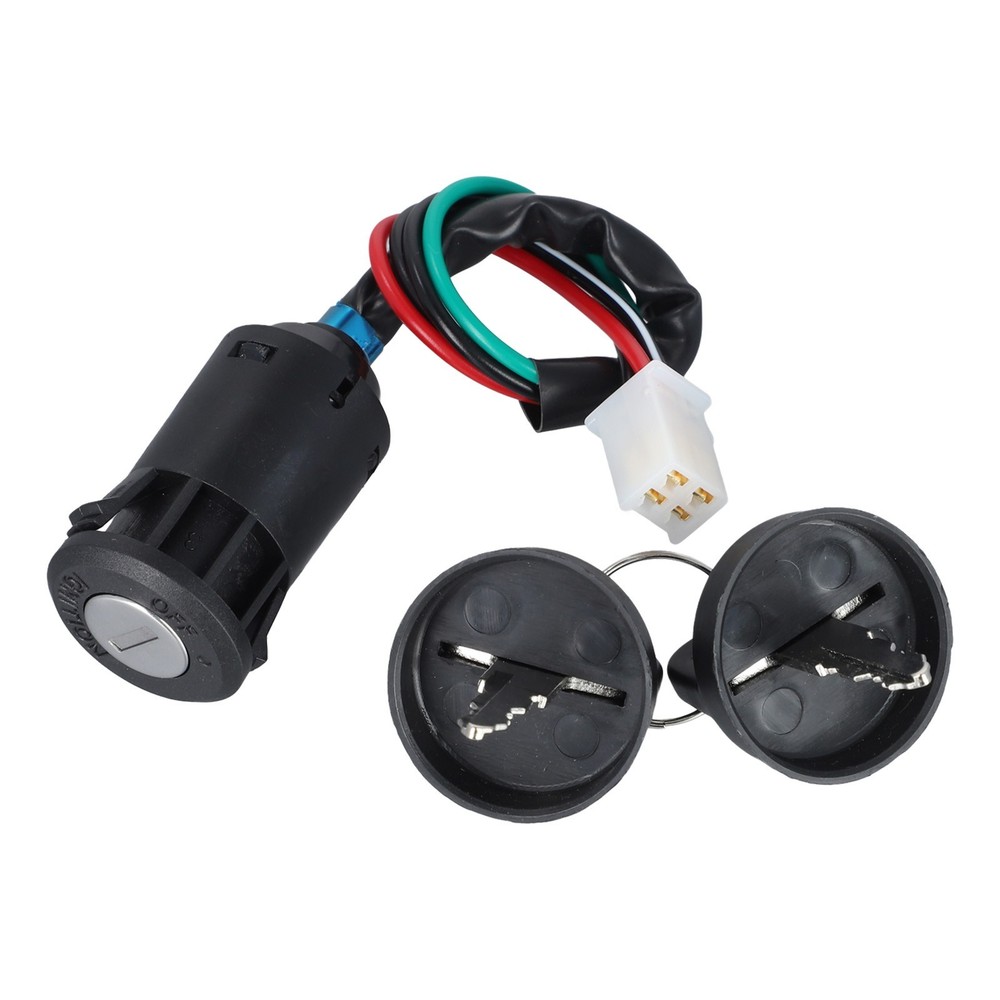 Reliable 4 Wire Ignition Key Switch Compatible with Chinese Dirt