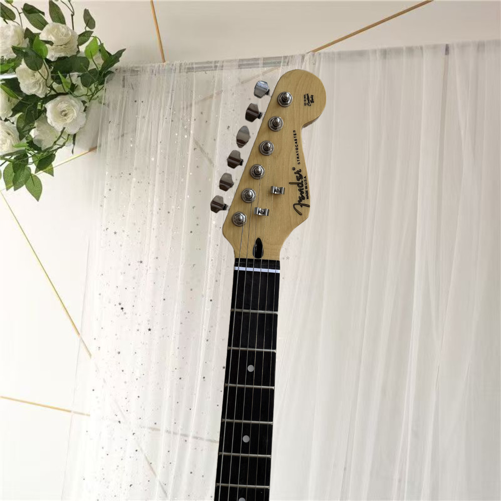 エレキギター、新品、色がきれい、送料無料、空輸、高品質、音質優美、6弦