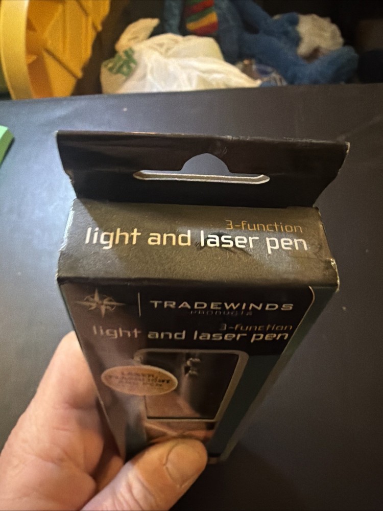 3-Function LED Flashlight Laser Pen Combo Home Office - Tradewinds Products