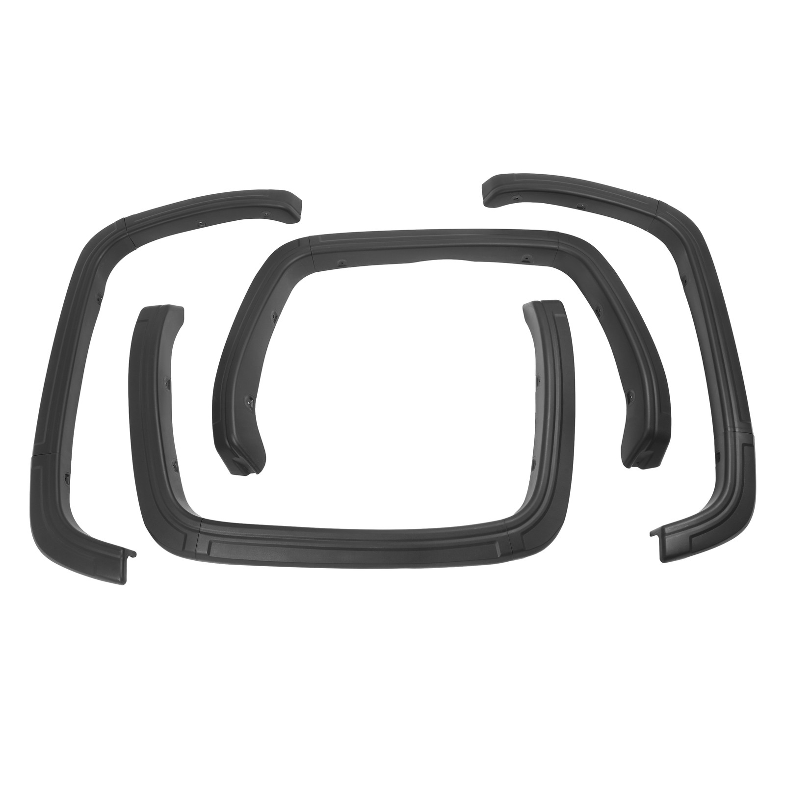 Fender Flare Kit For 2014-2015 GMC Sierra 1500 Textured Plastic Black
