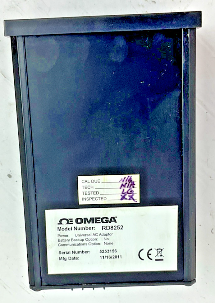OMEGA RD8250 PAPERLESS RECORDER 7VA