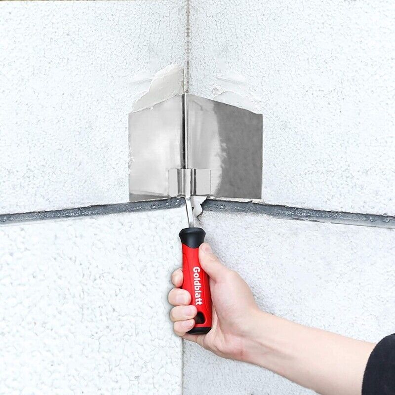 2PC Drywall Corner Tool 5" Outside Corner Knife & 3-1/2" Inside Corner Knife Set