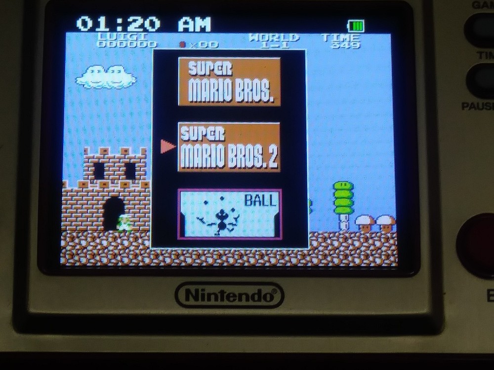 TCHIBO RETRO GAMES & GAME & WATCH NINTENDO HANDHELD CONSOLE