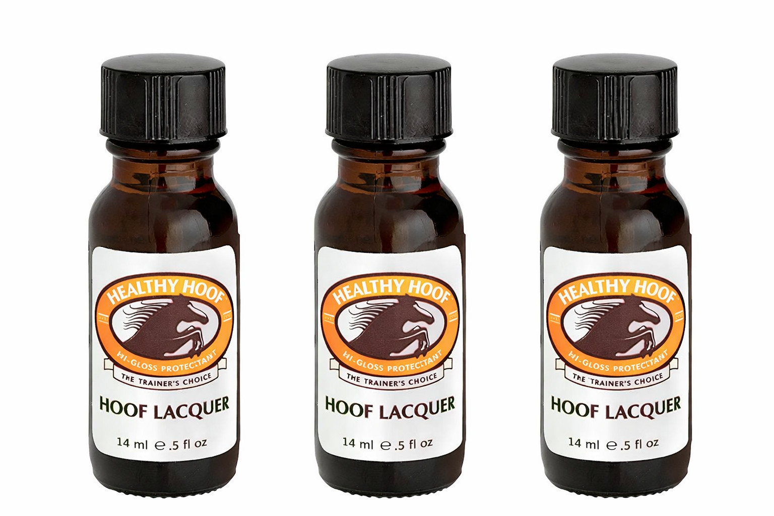 Gena Healthy Hoof Lacquer 0.5 Fl Oz, 3 Pack