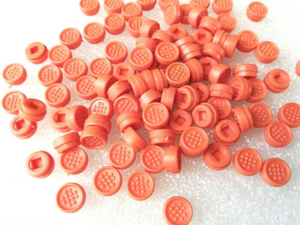 100x Red TrackPoint Caps Mouse Pointer Soft Rim for DELL E6440 E6500 E6510 E6530