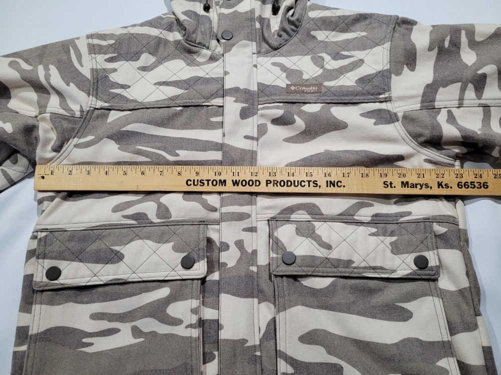 Columbia PHG Wool Blend Jacket Outfitter Camo Medium