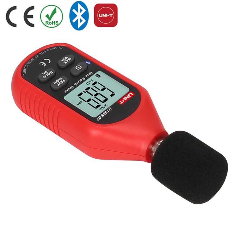 UNI-T UT353-BT Mini Sound Level Meter Adjustable Sampling RateLCD Backlight✦Kd