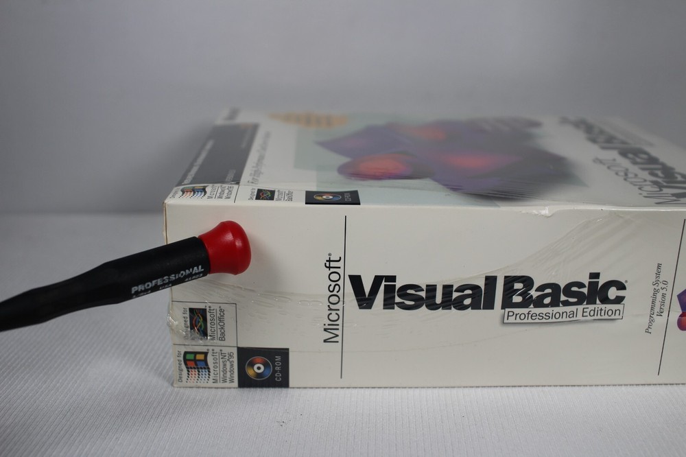 Microsoft Visual Basic Professional Edition Version 5.0 Academic BRAND NEW SEALE