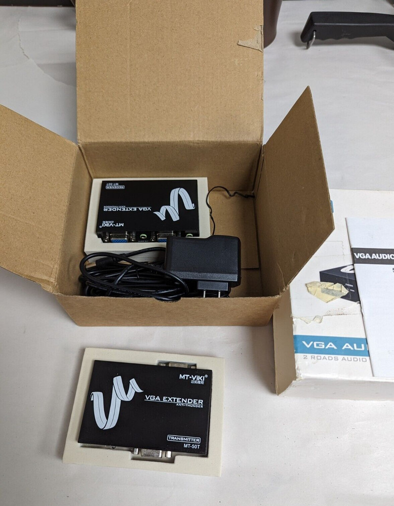 VGA audio extender 50m Cat 5e/6