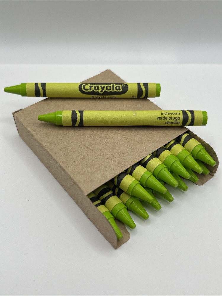 (16) Crayola Crayons (inchworm) BULK