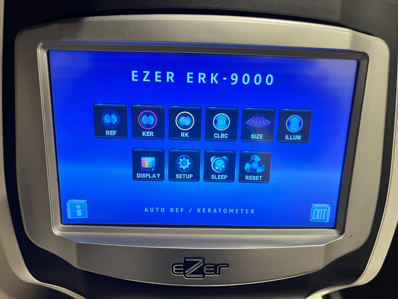 EZER ERK-9000 AutoRefractor/Keratometer – Fully Functional – Optometry Equipment