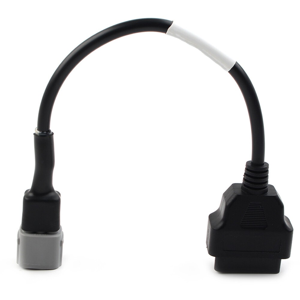 6Pin OBD2 Motor Diagnostic Adapter Code reader Cable Connector For Suzuki GSX-R