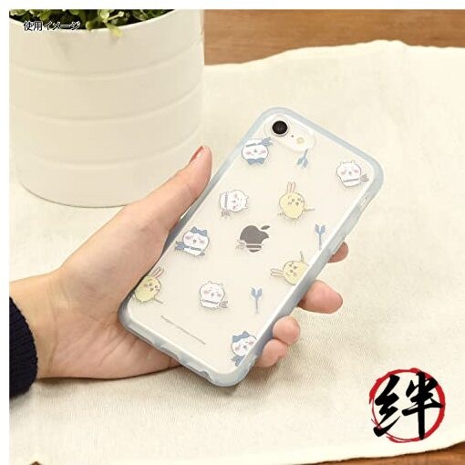 CK-12C Chiikawa Clear Case Compatible with iPhone SE (3rd /2nd Generation)