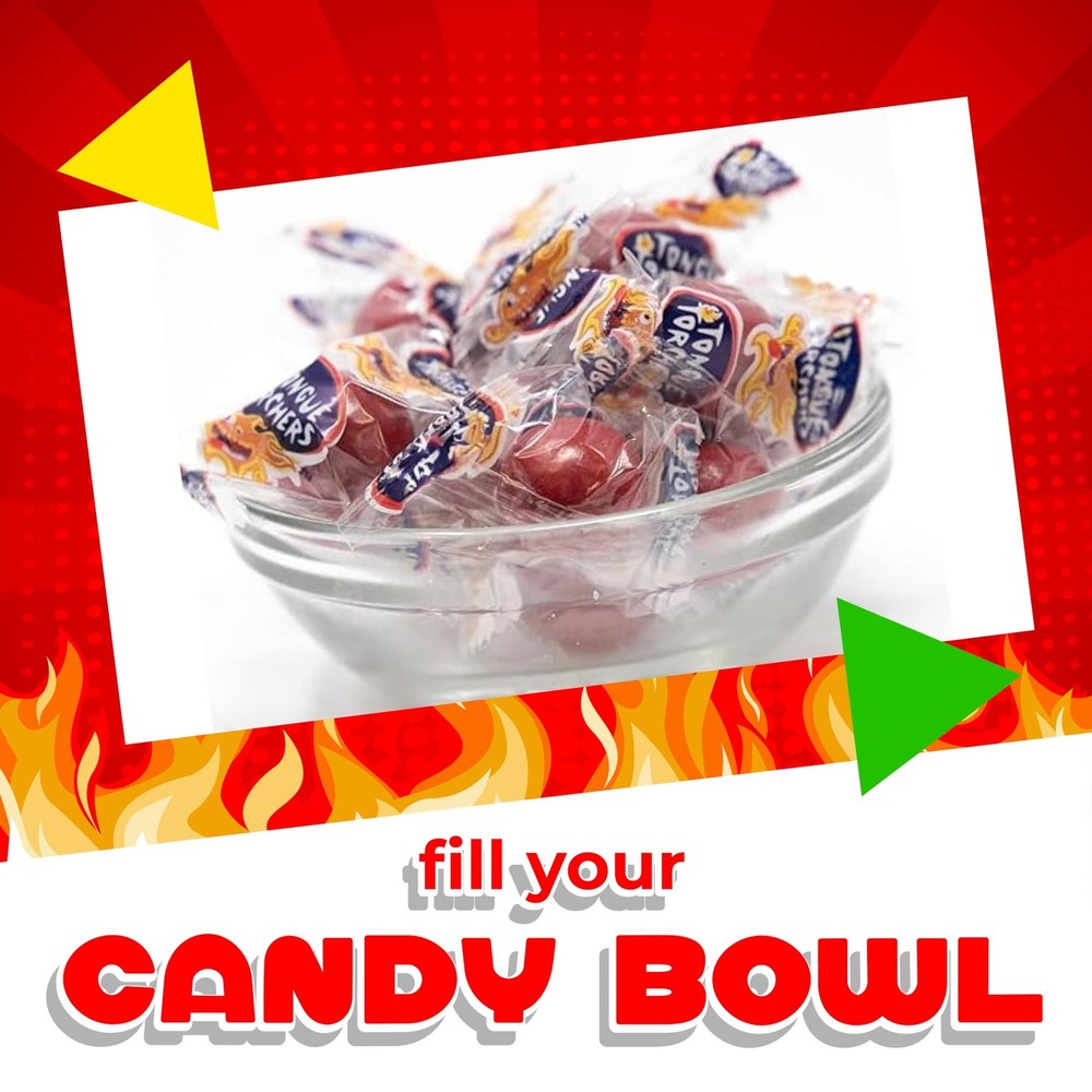 Cinnamon Jawbreakers | 1 Pound Bag | Individually Wrapped Hot Cinnamon Candy ...