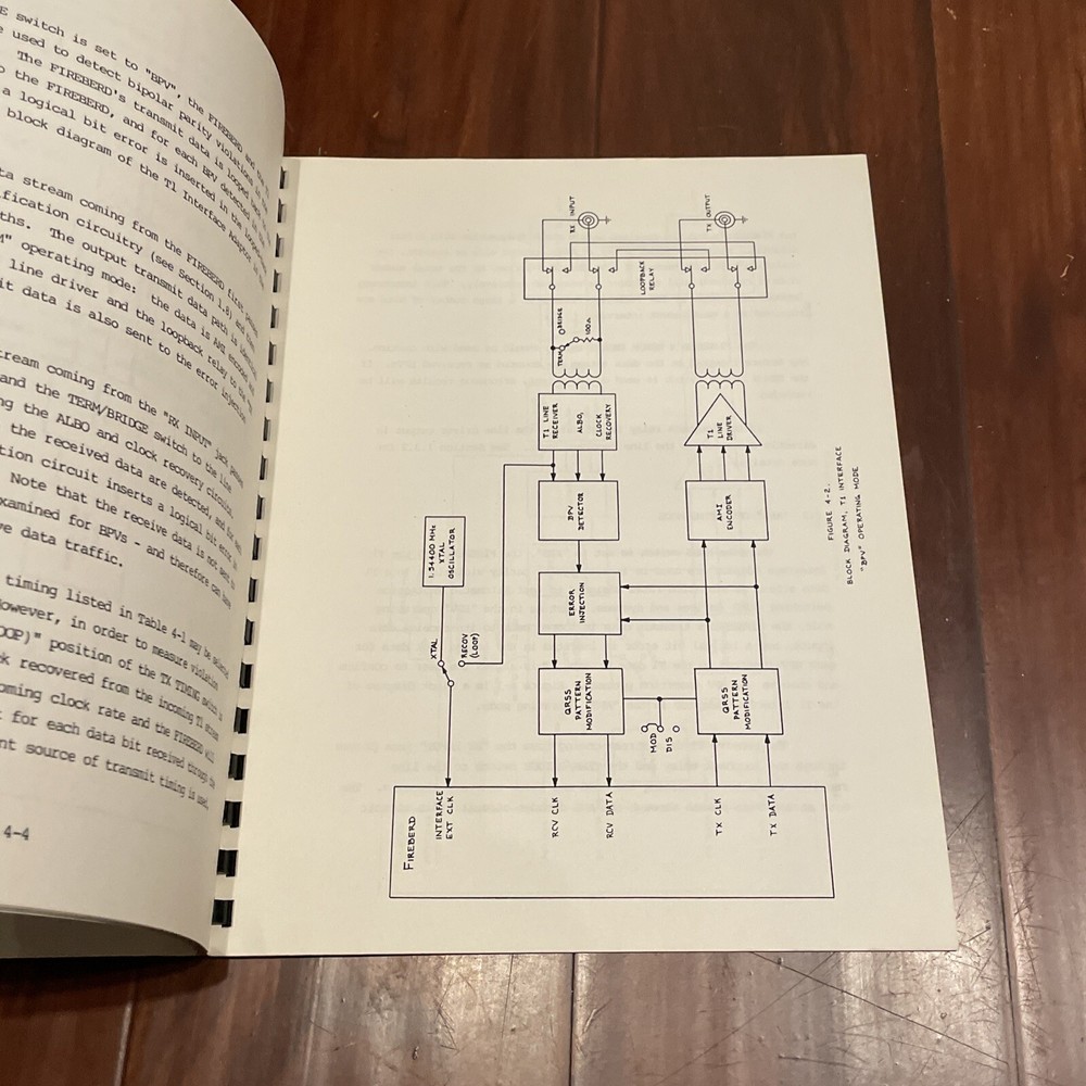 Telecommunications Techniques Corp 40365 T1 Interface Adaptor Operating Manual