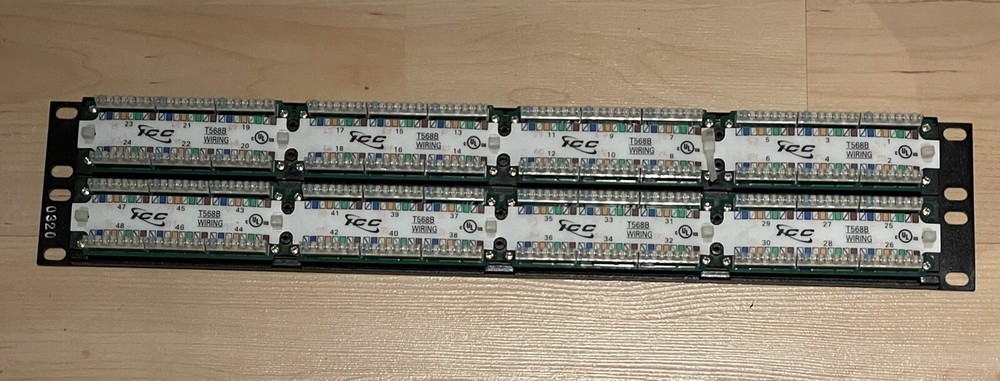 ICC Enhanced CAT5e 48-Port Patch Panel