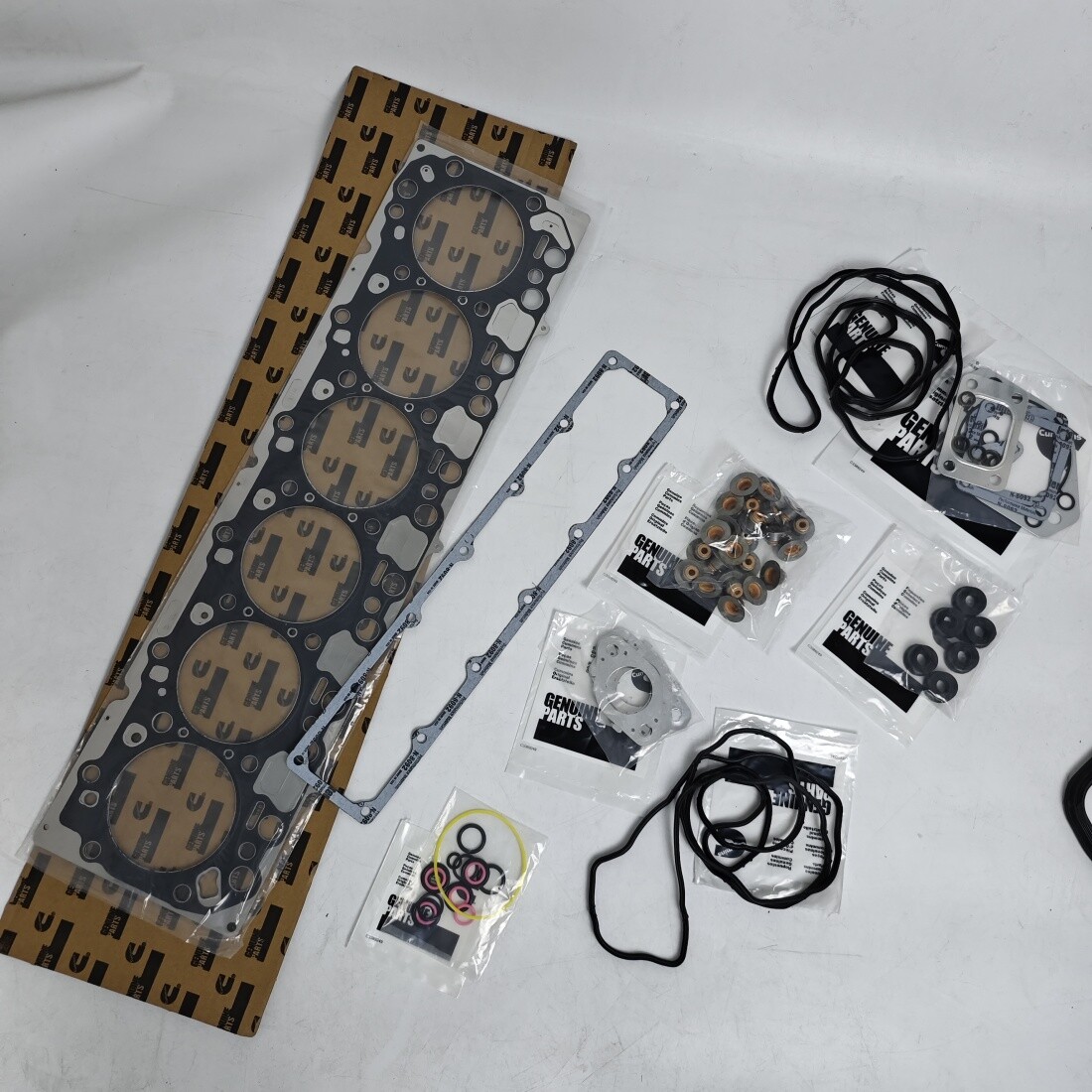 Upper+Lower Overhaul Engine Gasket Set for Cummins 6.7L ISB QSB 4955229 4955230