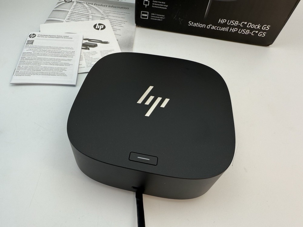 HP USB-C G5 Essential Black Dock - 784Q9AA