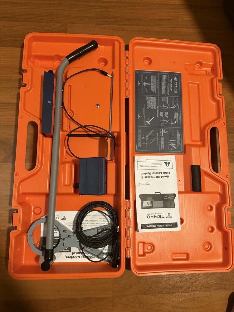 Nice Tempo Communications model 501 tracker II cable locating system