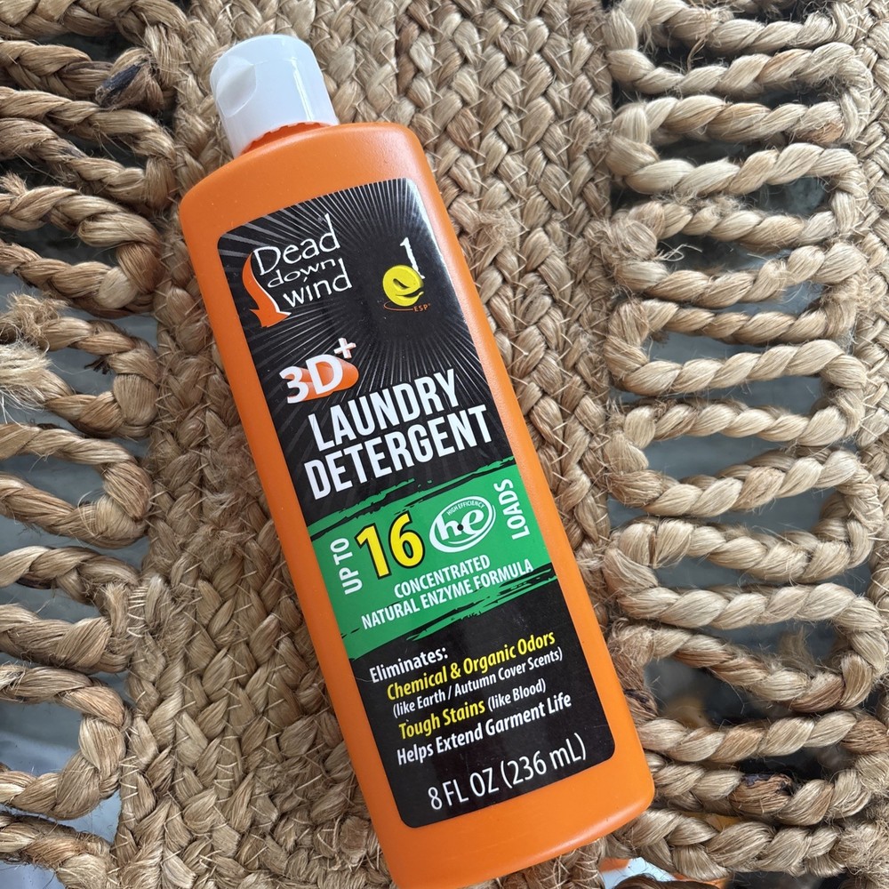Dead Down Wind Concentrated Laundry Detergent 8 oz. Unscented New