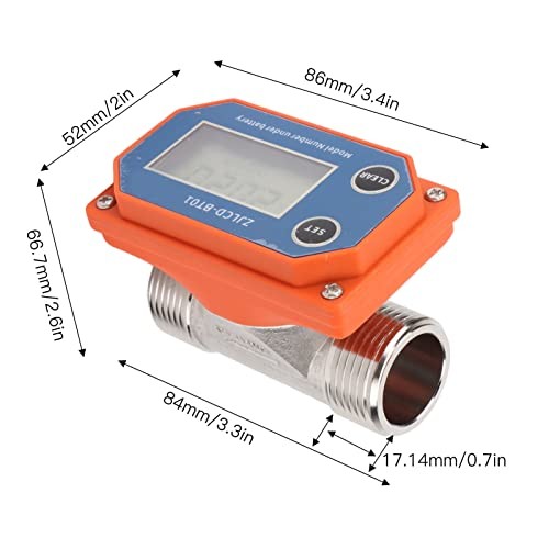Water Meter, High Accuracy Digital Hose default, Defult