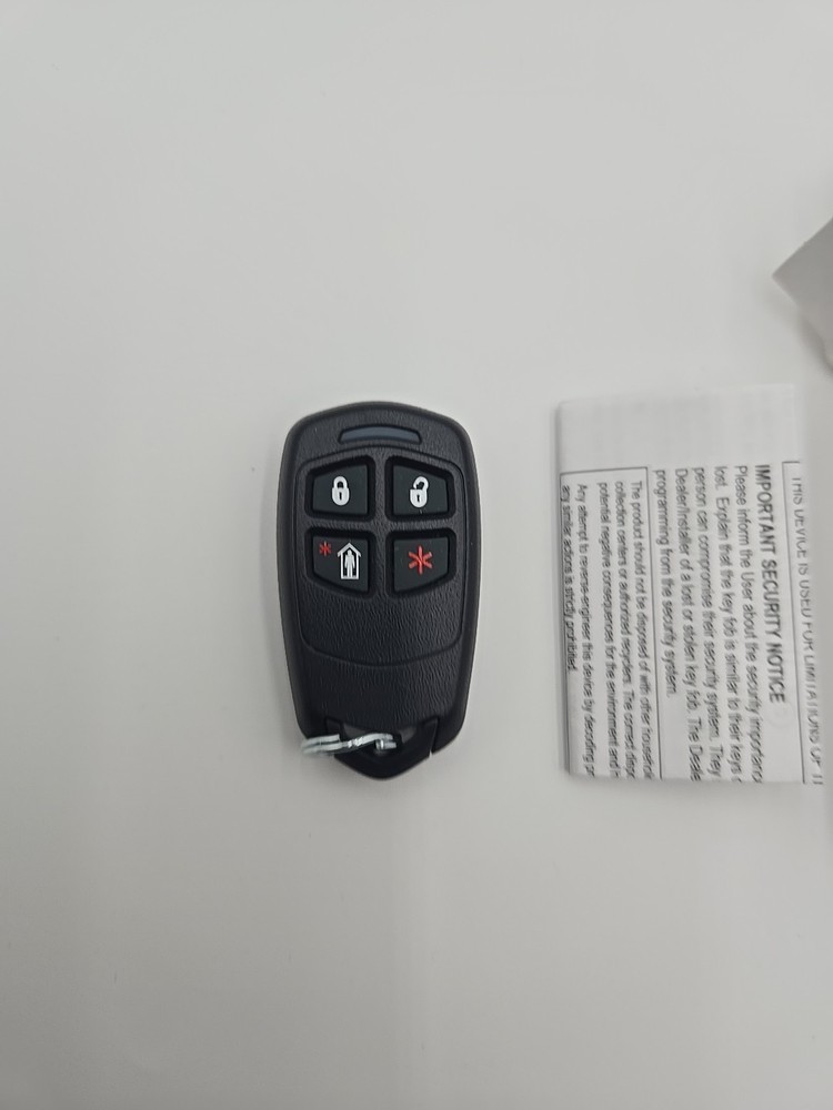 Honeywell 5834-4 (4 Button Remote Control - Black)