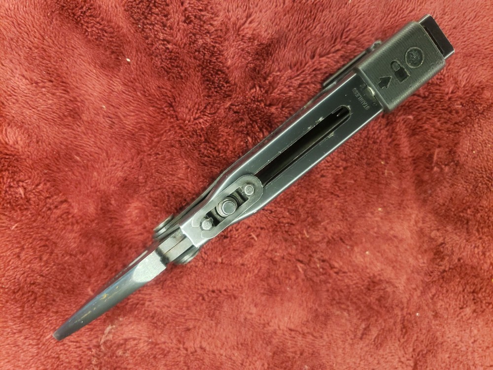 🔪🔪🔪 Gerber Multi Tool Black Needlenose MP600 Drop Point Blade 6ck needle nose