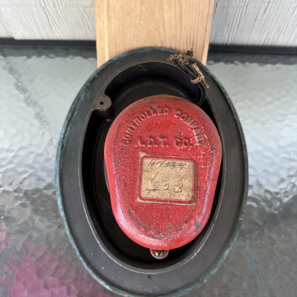 Vintage Fire Alarm Pull Apparatus Pull Station