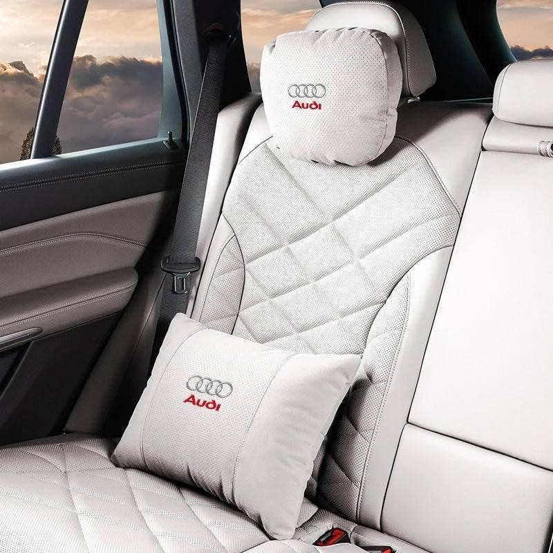 Audi Car Neck Pillow & Lumbar Support
