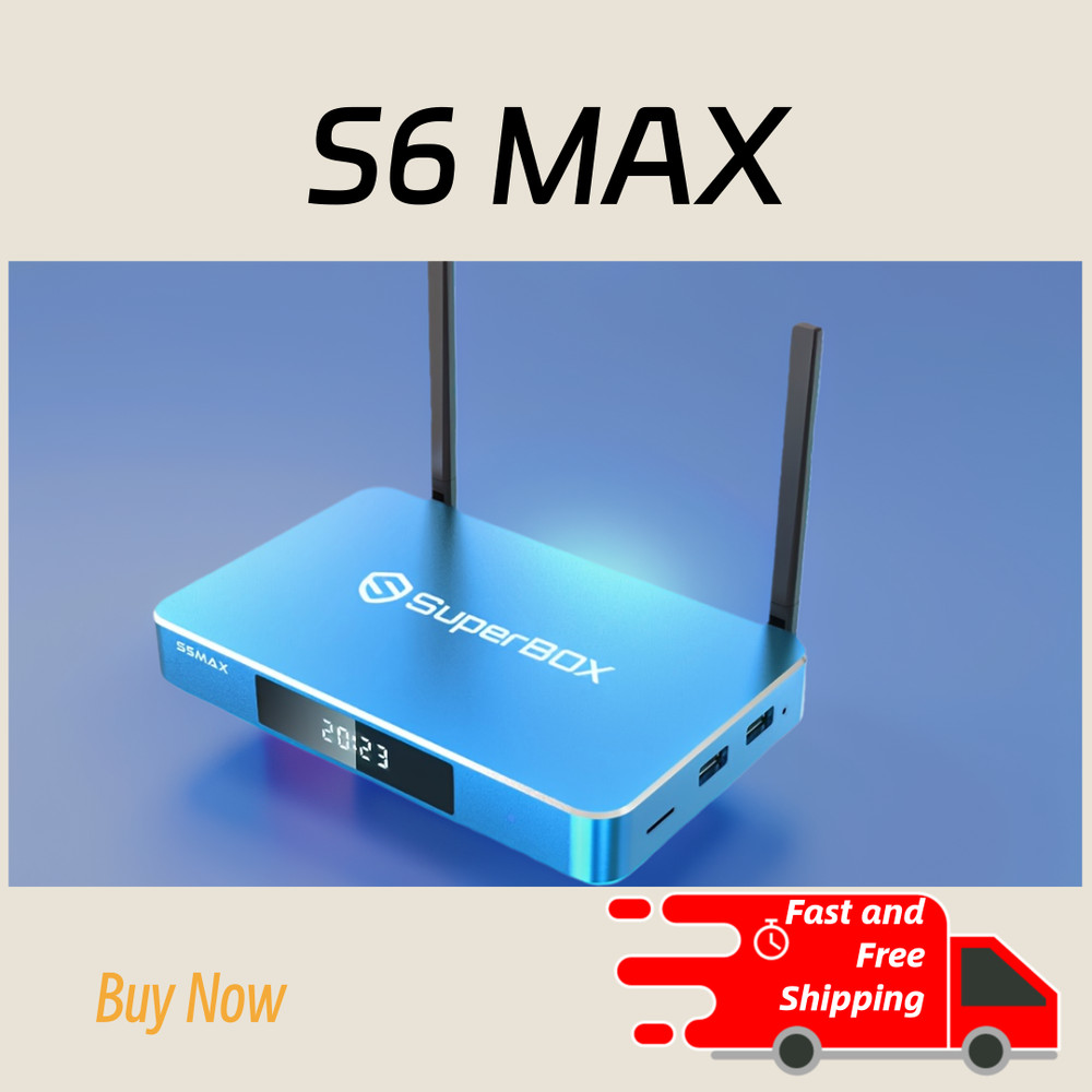 SuperBox S6 Max Ultimate Streaming Device Authorized Distributor Fast Shipping⚡️