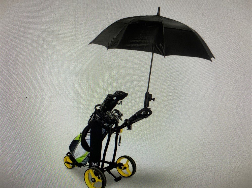 Izzo 56" Black Golf Umbrella ~ New with Tags