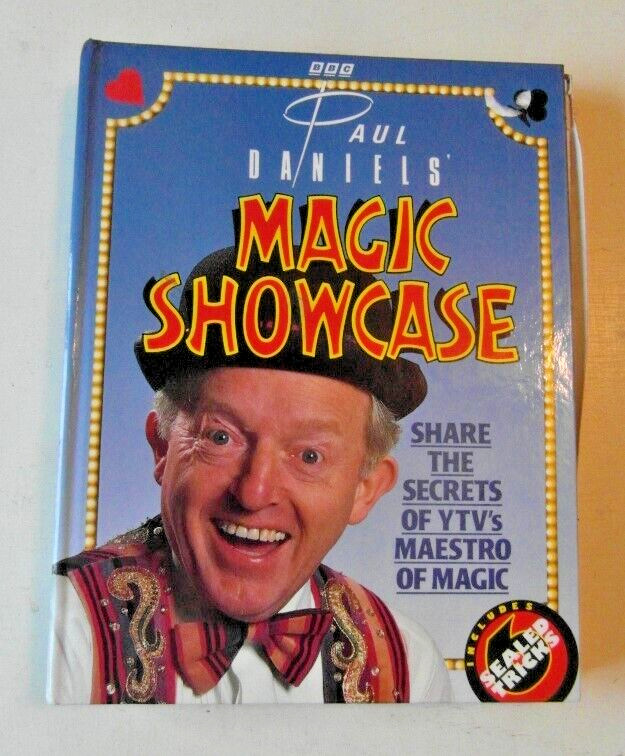 Paul Daniels Magic Showcase -Book and Tricks