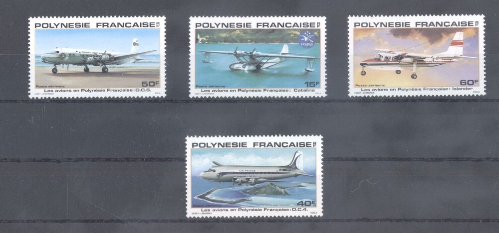 (704924) Aircraft, Aviation, - odd values -,  Fr.Polynesia