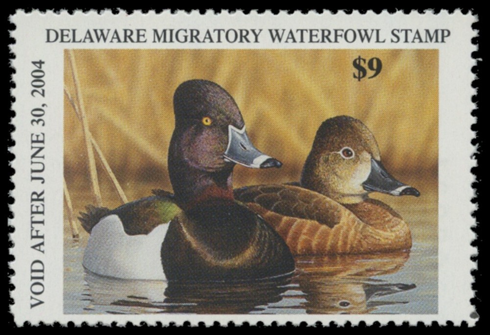 2003  Delaware State Duck Stamp Mint Never Hinged. Original Gum