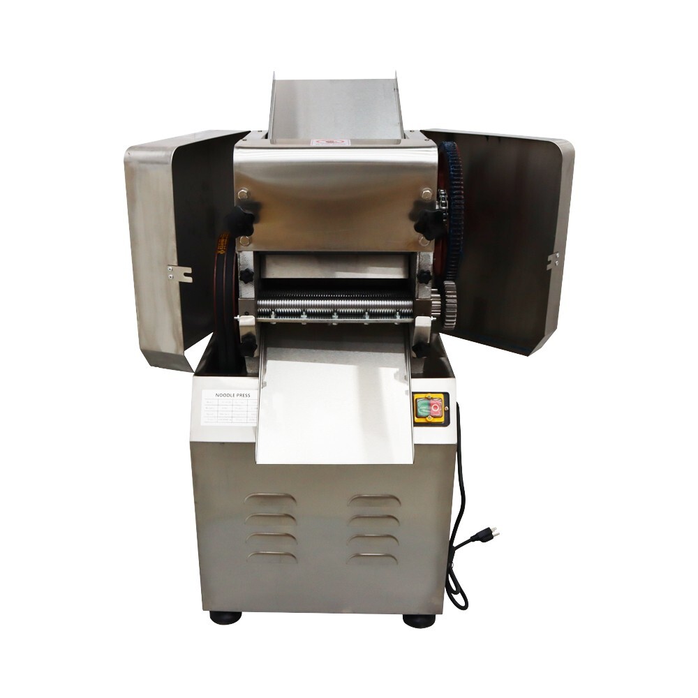 Electric Dough Roller Sheet Maker 110V Dumplings Noddoles Making Machine 1 &2mm