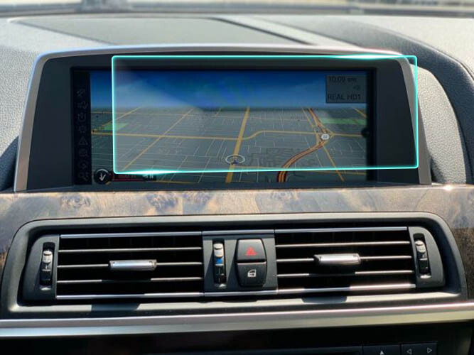 Crystal Clear Screen Protector for 2012 BMW 640i Vehicle Navigation