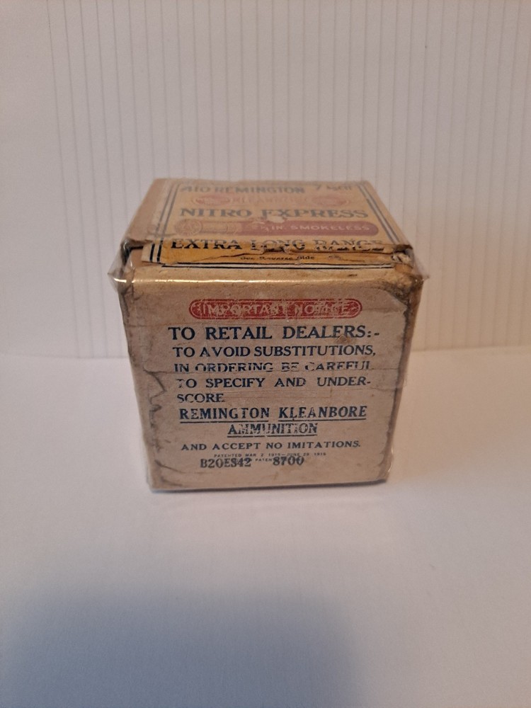 Empty Remington-UMC Nitro Express .410 2pc. shell box
