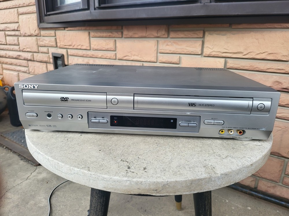 Sony SLV-D201P DVD Player Tested Working VCR Recorder 😃😍😎